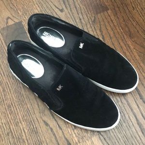 Michael Kors Velvet Black Flats